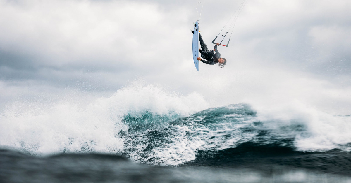Jesse Richman Big Wave Kitesurfer