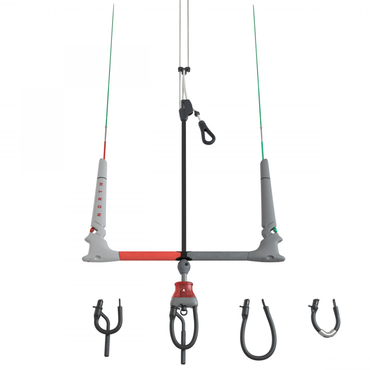 North Kiteboarding 2020 Bar system Navigator mit Chicken Loops