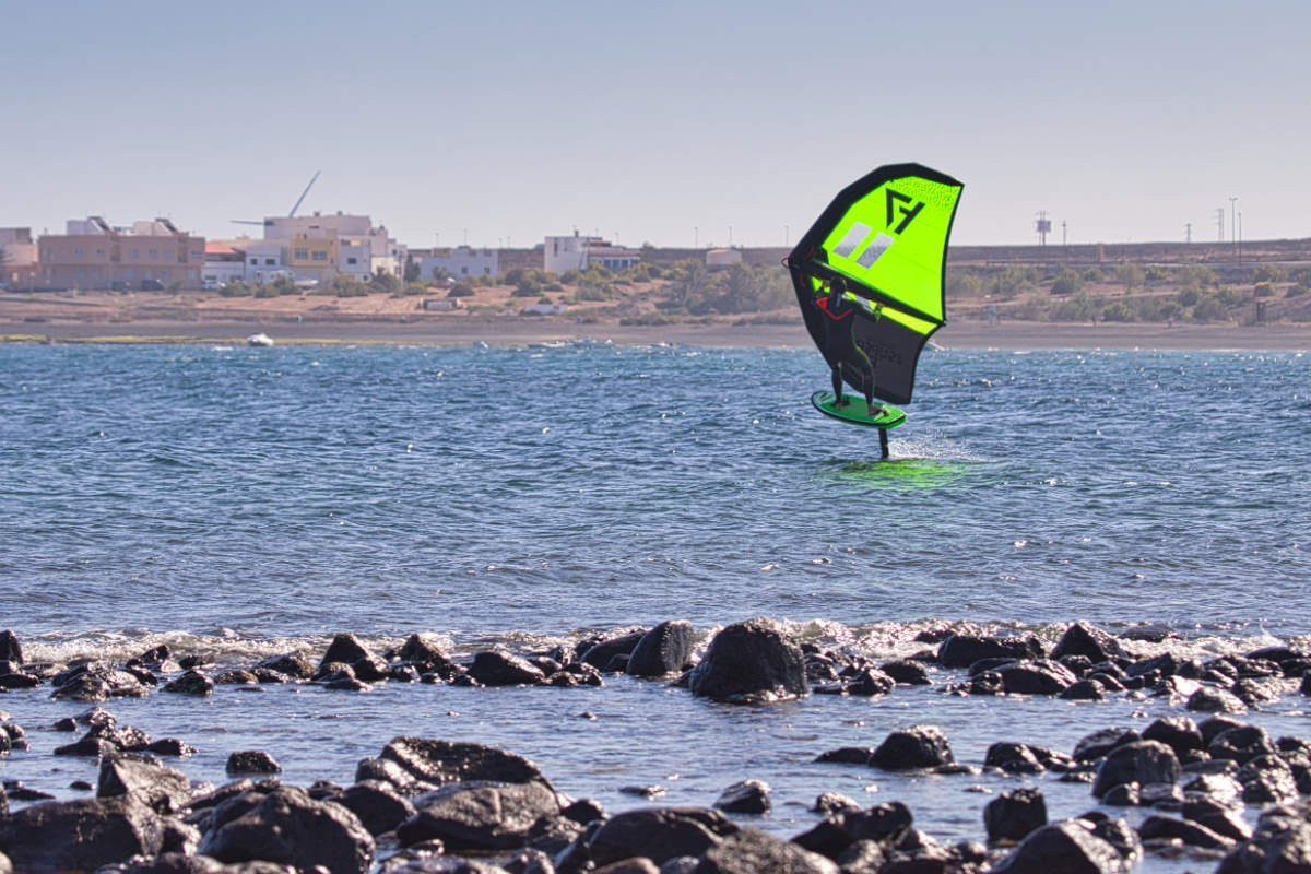 Wingsurfer in Puerto Lajas