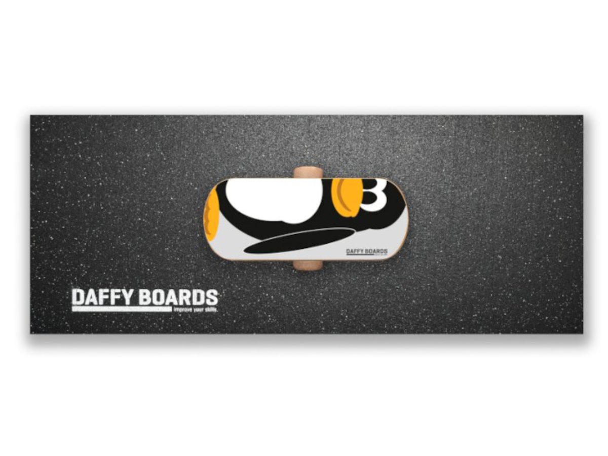 Daffy Balance Board mit Bodenschutzmatte