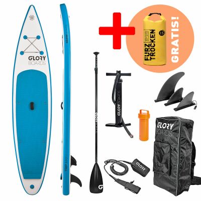 Gloryboards Inflatable SUP Board Trip Blau 120