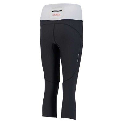 Prolimit Damen SUP Athletik 3/4 Leg pants quick dry schwarz/grau M