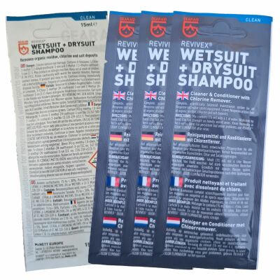 3er Set McNett Wetsuit + Drysuit Shampoo